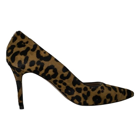 Veronica Beard Leopard Print Heels - Picture 4 of 10